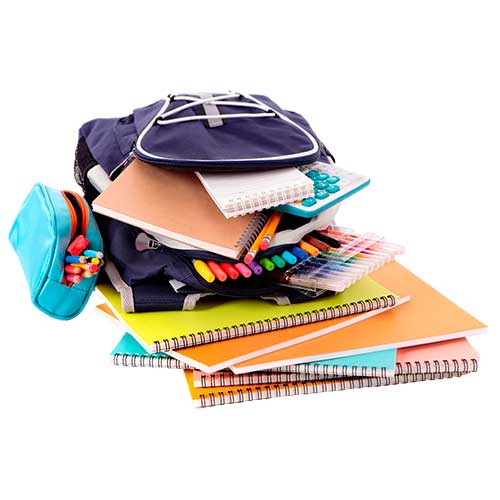 Personalización de material escolar en Leganés